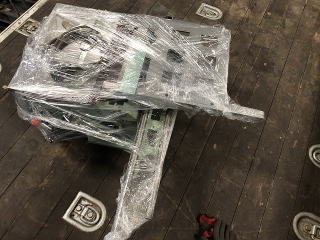 中古軸傾斜横切り協和ぺティワークAL200V1.5kw