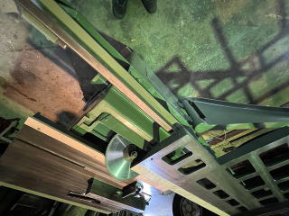 中古軸傾斜横切り石津1300mm