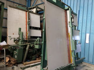 中古パネルソー田中7尺万能アルミ押え