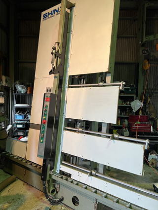 中古パネルソーシンクスSZⅢ-8000F下コロ右回転定規