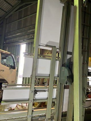 中古パネルソーシンクスSZⅢ-8000F下コロ右回転定規