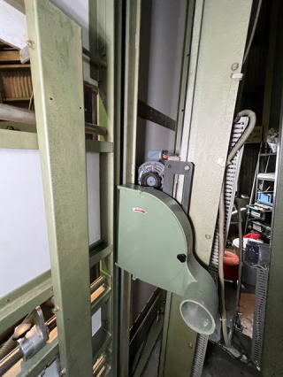 中古パネルソーシンクスSZⅢ-8000F下コロ右回転定規