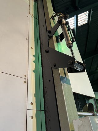 中古パネルソーシンクスSZⅢ-8000F下コロ右回転定規