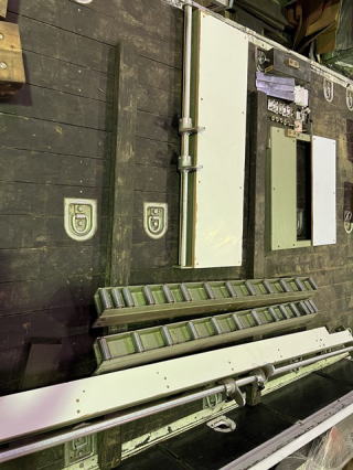 中古パネルソーシンクスSZⅢ-8000F下コロ右回転定規