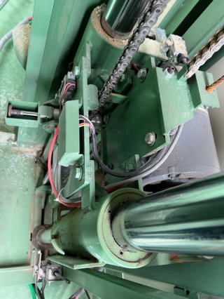 中古プラスチックパネルソー田中8尺サーボ定規付