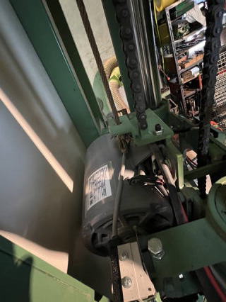 中古プラスチックパネルソー田中8尺サーボ定規付