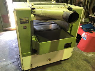 中古自動一面鉋飯田CX-533R巾500mmx300mmH
