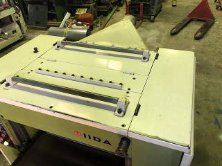 中古自動一面鉋飯田CX-533R巾500mmx300mmH