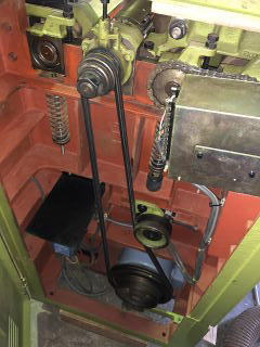 中古自動一面鉋飯田CX-533R巾500mmx300mmH