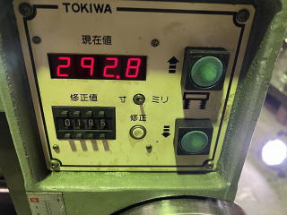 中古自動一面カンナ常盤AD-501デジタル付