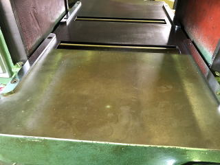 中古自動一面鉋松岡MSG360イガラシゴムロール樹脂仕様