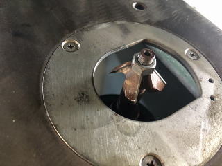 中古面取り機プラスチック用軸径8mm