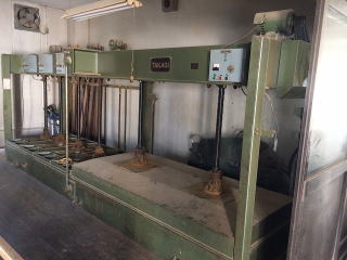 中古フラッシュプレス高木機工FF-GM3 4尺x16尺