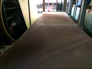 中古フラッシュプレス高木機工FF-GM3 4尺x16尺