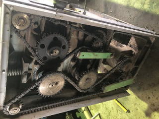 中古糊付機杉井製YH-130