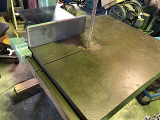 中古バンドソー伴BS-660ゴム車