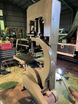 中古バンドソー伴BS-660ゴム車