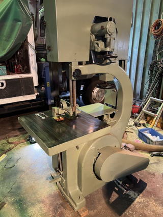 中古バンドソー伴BS-660ゴム車