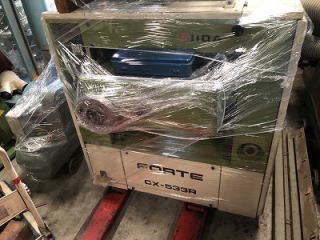 中古自動一面鉋飯田CX-533R巾500mmx300mmH